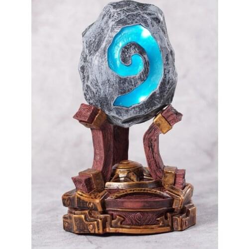 Creative Figure WOW HearthStone Night Glowing furnace stone Toy Figure