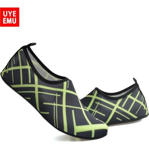 UYEEMU Adult Barefoot Beach Shoes Men And Women Wading Shoes Diving Snorkeling Non-Slip Patch And Breathable Size 34-47 #0825
