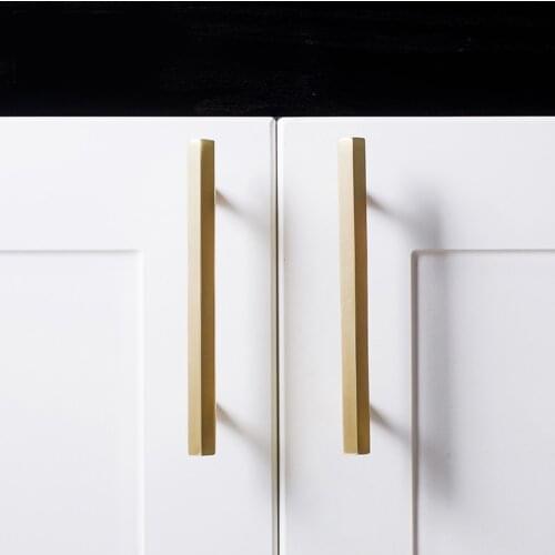 Golden cupboard door handles door handles cabinet door handles door pulls door handle