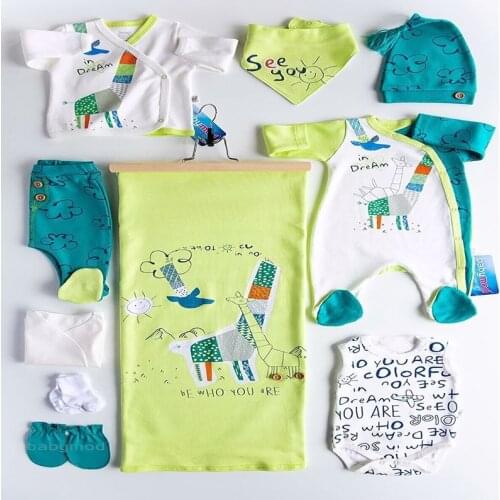 Cotton Newborn Baby Girl Boy Clothing Set Summer Gift Box комплекты одежды дежда для новорождëныx Pour Bébés детская одежда Bebe