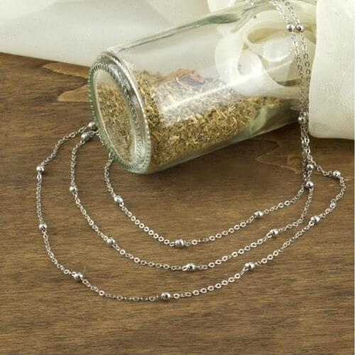 3'lü Ball Chain Necklace