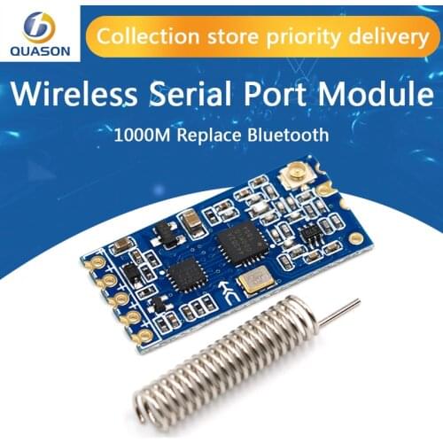 433Mhz SI4463 HC-12 Wireless Serial Port Module 1000M Replace Bluetooth Original