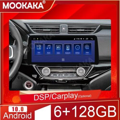 12.3Inch 6+128G Android 10 For Honda CRIDER 2019+ Car Multimedia Player Auto Stereo Tape Recorder Navigation Head Unit Carplay