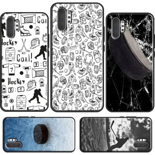 Play Ice Hockey Phone Case For Samsung Galaxy S21 S20 FE Note 20 Ultra S8 S9 S10 Note 10 Plus S10e Cover