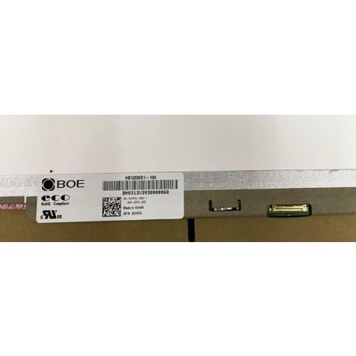 For Dell Latitude E7240 HB125WX1-100 P/N 031R70 HB125WX1 100 Matrix for laptop 12.5" HD 1366X768 Matte 30Pin Replacement