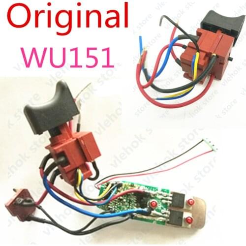 Switch Controller for WORX WU151 12V Electric drill Power Tool Accessories tools part