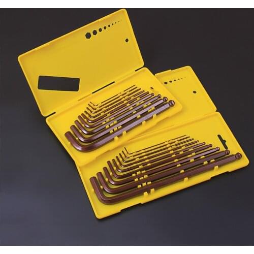 WEEKS Hex Wrench Torx Hex Key Set Portable Allen Wrench Tool Kit Precision House Repair Tool