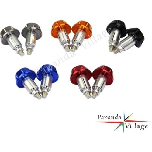 Papanda Motorcycle 7/8" 22mm Handlebar Hand Grips Bar Ends Universal For Yamaha YZF Honda CBR 600 1000RR CRF