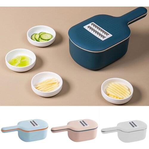 Vegetable Cutter Grater Round Handle Potato Carrot Slicer Scoop Kitchen Tool