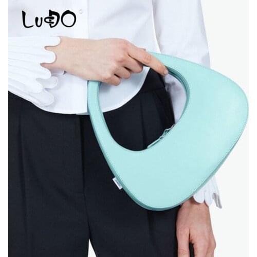 Women New Fashion Brief Handbag Plaid Pu Leather Totes Personality All-match Top-handle Bag 2021 Summer Ladies Purse Sac A Main