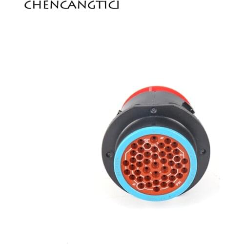 1 Set Deutsch HDP 47 Pin Way Cavities Automotive Connector TE Male Socket Plug With Terminals HDP24-24-47PE