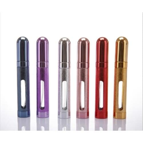 12ml Mini Refillable Portable Empty Atomizer Perfume Bottle Scent Pump Spray Case Travel Cosmetic Containers 200pcs