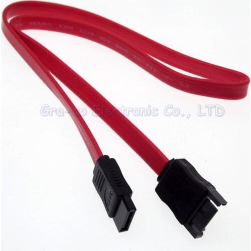 5pcs/lot SATA data cable Sata 7pin male to female sata cable