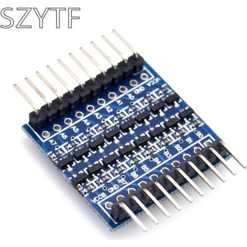 8-channel 3.3V-5V 5V-3.3V IIC UART SPI TTL Bidirectional Level Translation Module looper