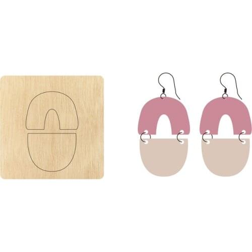 Statement Earrings die cuts,Custom Size Leather Cutting Die,Steel Rule Metal Die Cutter,Leather Die Cut Mold CD247