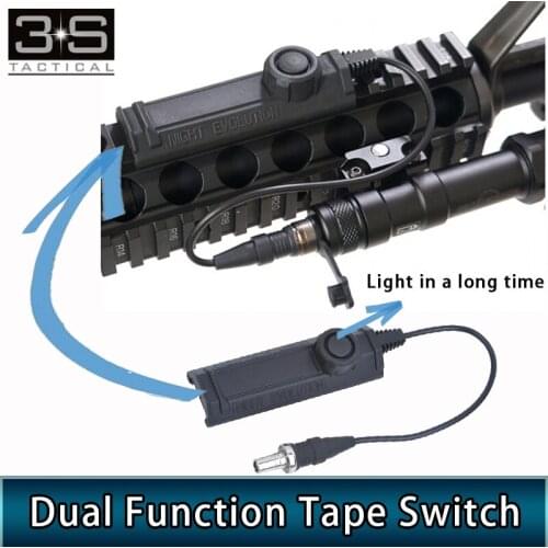 Night Evolution Remote Tail Dual Switch For Surefir M300 M600 M600DF M951 M952 M961 M971 Scout Light