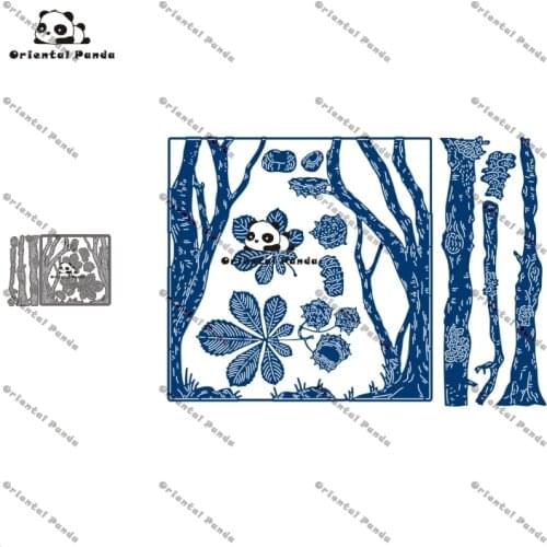 New Dies Beautiful frame Metal Flowers and trees Dies diy Dies photo album cutting dies Scrapbooking Stencil stamps and dies
