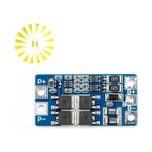 2S 6.4V/7.4V lithium battery protection board 8.4V with balanced 10A operating current Connector