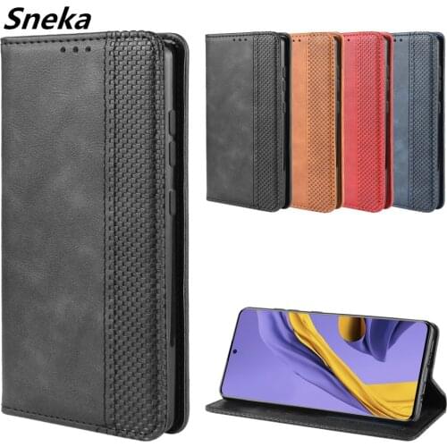 Luxury Business Flip Cover Case for Galaxy A51 A71 5G A31 A11 A70E A41 A01 A91 A81 A70 A50S A20E A80 Leather Wallet Phone Shell