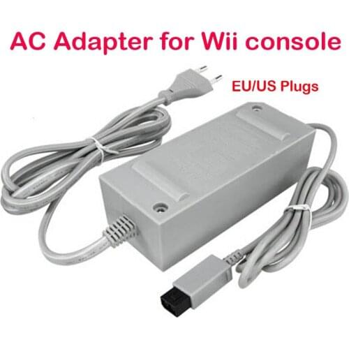 US/EU Plug 100-240V DC 12V 3.7A Home Wall Power Supply AC Charger Adapter Cable for Nintendo Wii Game Console Host
