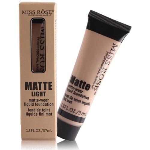 Moisturizing Matte Foundation Face Matte Liquid Foundation Base Makeup Lasting Concealer Full Coverage Waterproof Contour