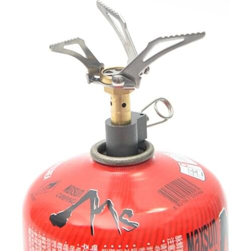 Windproof 3000W Outdoor Camping Stove Head Folding Super Mini Oven Pocket Picnic Cooking Gas Burner Cooker Furnace Accessories