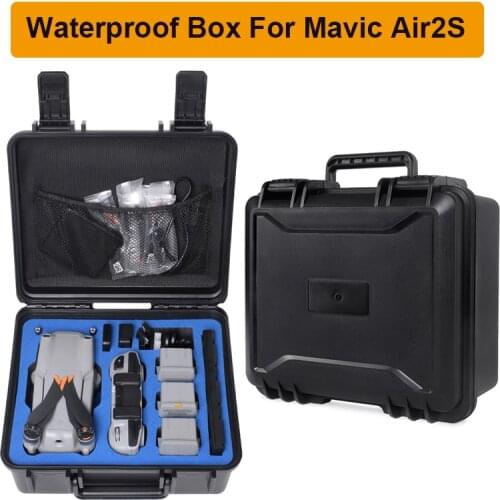 Wateproof Explosion-proof Box for DJI Mavic air 2S Drone Travel Case Protective Hardshell Handbag Bag for Mavic air 2s