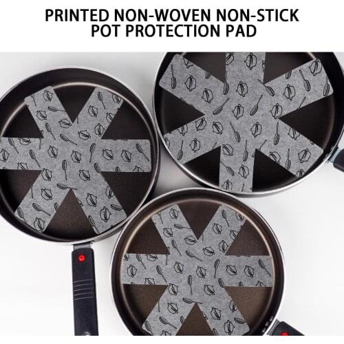5pcs/lot Non-stick Protection for Pad Pan 38*38cm Divider Pads to Prevent Scratching Separate and Protect Surfaces for Cookware