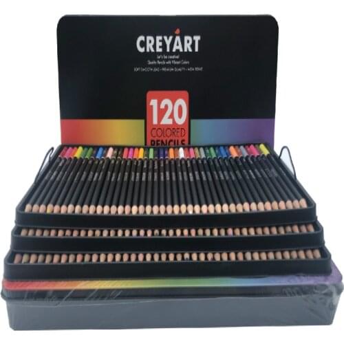 120 Wood Colored professional lapis oil colored pencils set pencils for drawing