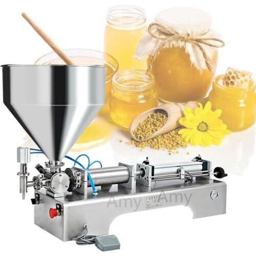 2500ml piston filling machine cosmetics soft drink filling machine liquids paste dual purpose filler machine
