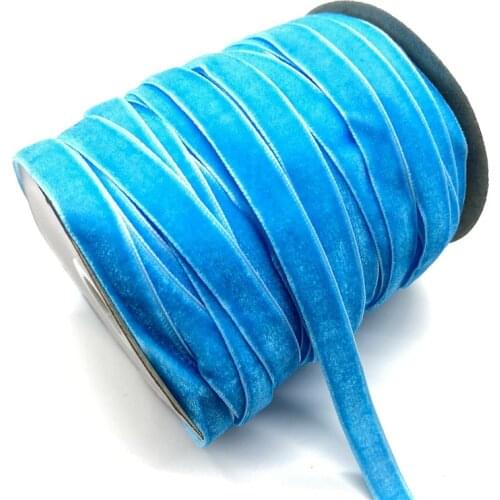 5Yards 6/10/15/20/25mm Velvet Ribbon Wedding Party Decoration Handmade Ribbon Gift Hair Bowknot DIY Christmas Ribbon #S21s25