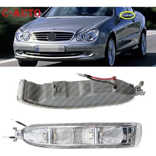 Car Mirror Turn Signal Light Turn Indicator Lamp For Mercedes Benz W209 CLK200 CLK220 CLK240 CLK280 CLK320 2002 2003 2004-2009