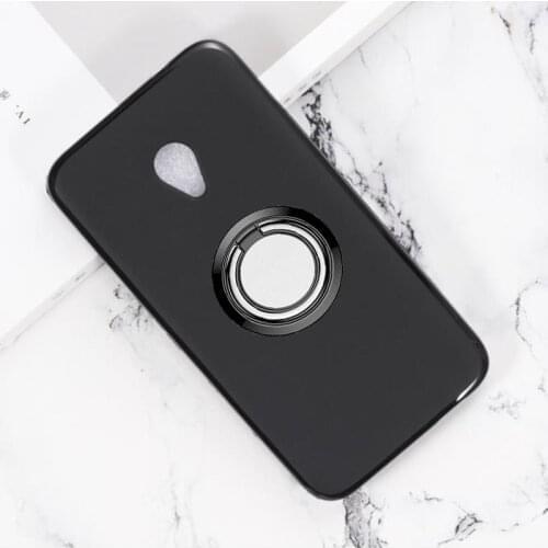 For Alcatel U5 3G 4047[DX] Back Ring Holder Bracket Phone Case Cover Phone TPU Soft Silicone Cases FOR Alcatel U5 3G 4047D 4047X