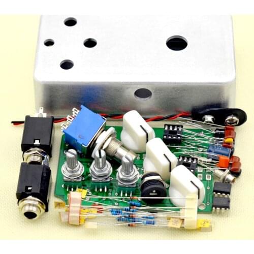 DIY Fuzz GuitarPedal All Kits With 1590B Free Shipping