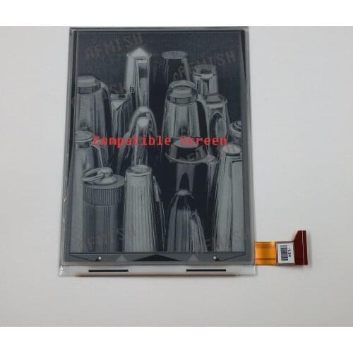 Eink 100% new LCD screen display compatible for spc dickens ebook readers screen is matte free Shipping