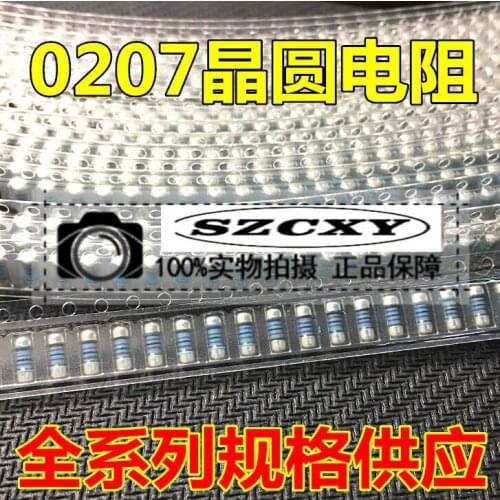 Hot selling ,original For 100 pieces, 0207 1 kOM (1 Kilom ohm) 1% 1W and 0207 330 ohm 1% 1W are required