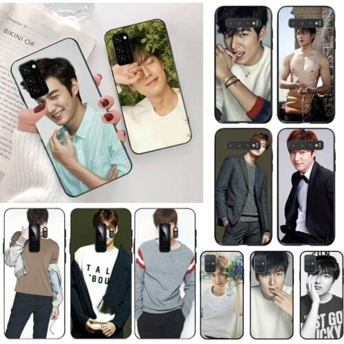 Korean Lee Min ho Painted Phone Case for Samsung S20 plus Ultra S6 S7 edge S8 S9 plus S10 5G lite 2020
