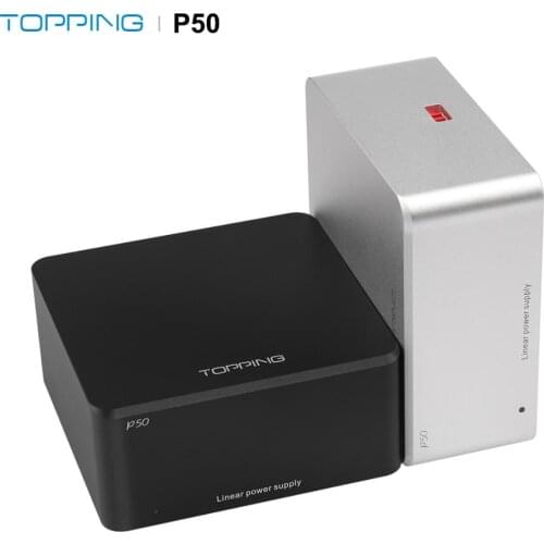 TOPPING P50 Linear Power Supply Made for D50S A50 DX3 PRO Compatible with Global voltage 115V/230V