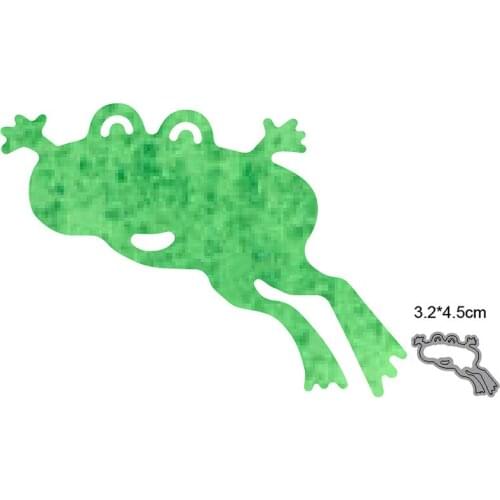 Craft dies Metal Cutting Dies Cut Mold Animals Frog Christmas Decoration Scrapbook Paper Craft Knife Mould Blade Punch Stencils