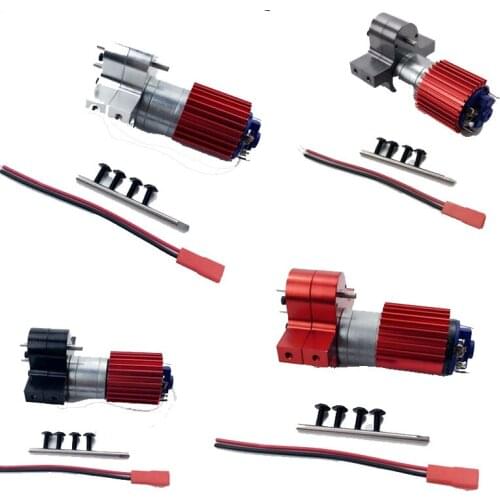 Metal Gearbox C24 Modified Reversal Gear Wave Change for WPL RC Car Accessory