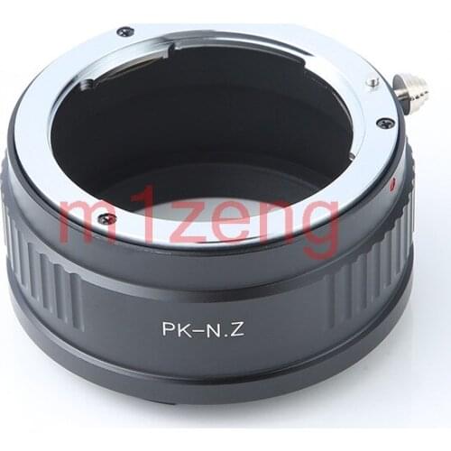Pk-Nik Z Adapter ring for Petax K PK lens to nikon Z Z6 Z7 z50 N.Z Camera body