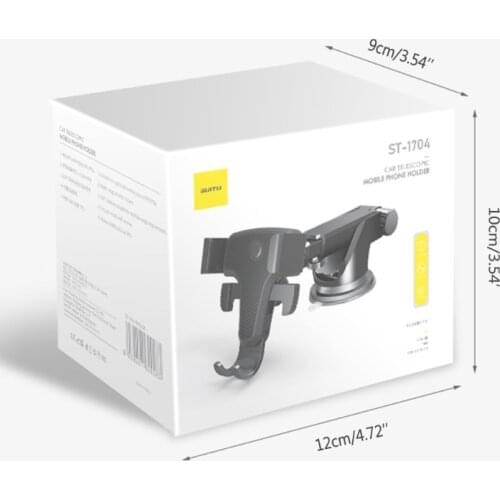 R3MD Windshield Phone Stand Support 360° Adjustable Phone Holder for Air Vent Compatible with Most Smartphone