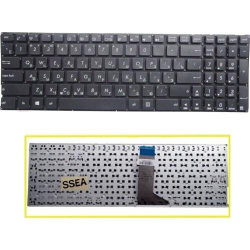 SSEA NEW Russian Keyboard no frame For Asus X551 X551C X551CA F550 F550V X552C X552E X554L X551M X551MA Laptop RU Keyboard