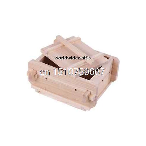 Removable Brand New Tofu Wooden Homemade Press Wood Tofu Mold 17*12*9cm