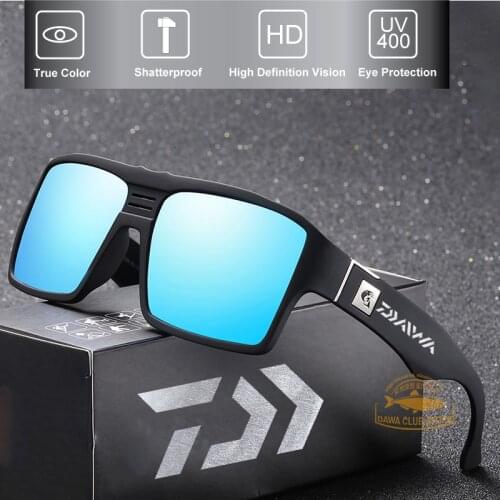 DAIWA Fishing Glasses Men Outdoor Fishing Anti-ultraviolet Sunglasses Sports Riding Windproof Goggles Polarized Sunglasses