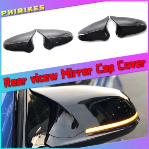 Carbon Mirror Cover for -BMW M2 M3 M4 F80 F82 2015-2020 Rearview Side Mirror Caps Only Left Hand Drive