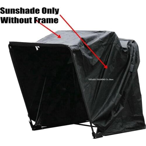 Sunshade Only of Large Size Motorcycle Shelter, 345*188*190cm, Waterproof Motorcycle Cover without Frame