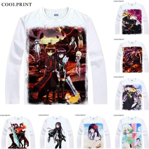 Twin Star Exorcists T-Shirts Multi-style Long Sleeve Shirts Sosei no Onmyoji Enmadou Rokuro Adashino Benio Cosplay Shirt