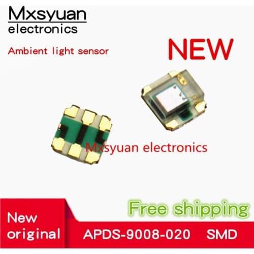 10pcs~100pcs/LOT APDS-9008-020 APDS-9008 APDS9008020 APDS9008 Miniature Surface-Mount Ambient Light Photo Sensor SMD-6