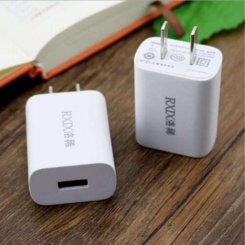 10 PCS a lot 5V 2.1A RXIX USB Fast Charge Portable US Plug Wall Charger Adapter For Smart Phone for iph/Tablet